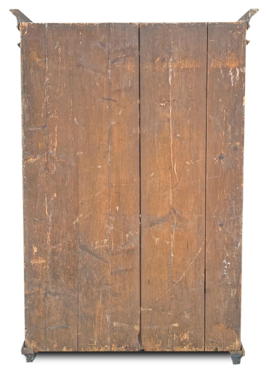 Armadio Dipinto Datato 1812  -photo-8