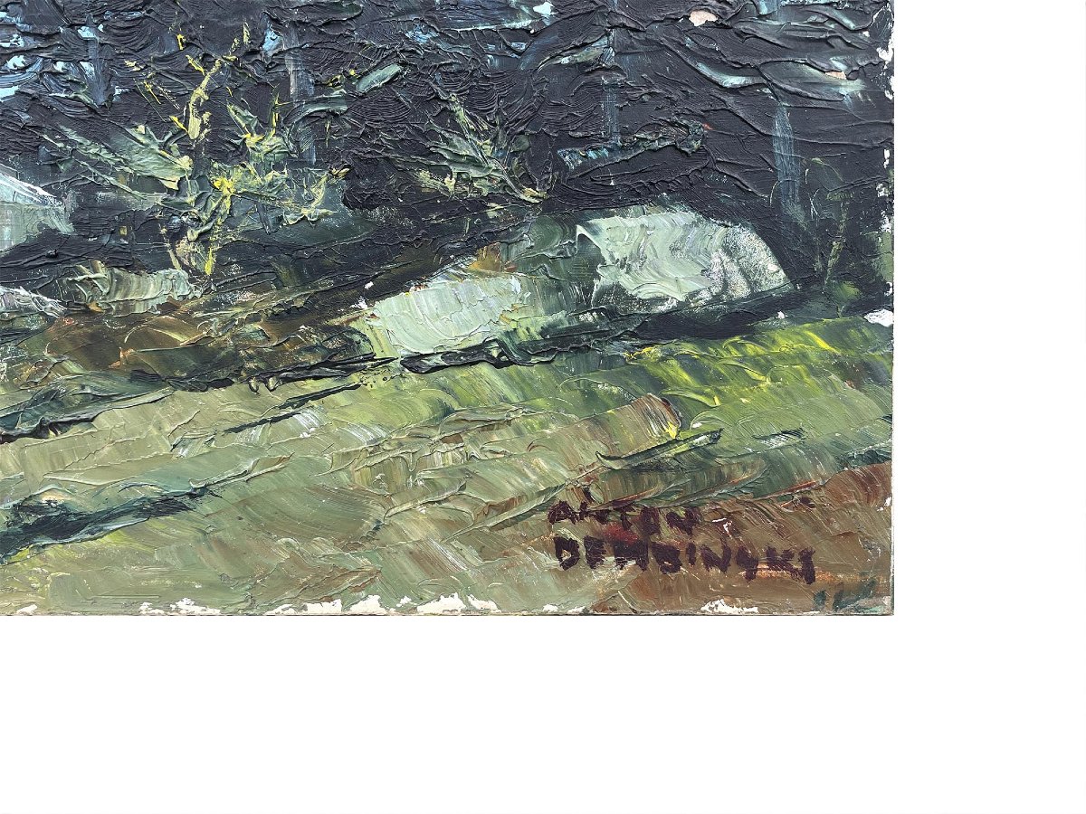 Paesaggio Alpino – Anton Dembinski, Metà del '900-photo-1