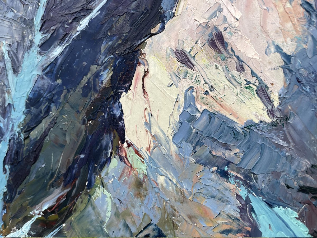 Paesaggio Alpino – Anton Dembinski, Metà del '900-photo-6