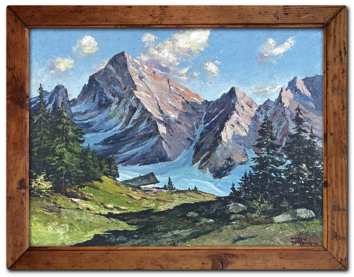 Paesaggio Alpino – Anton Dembinski, Metà del '900