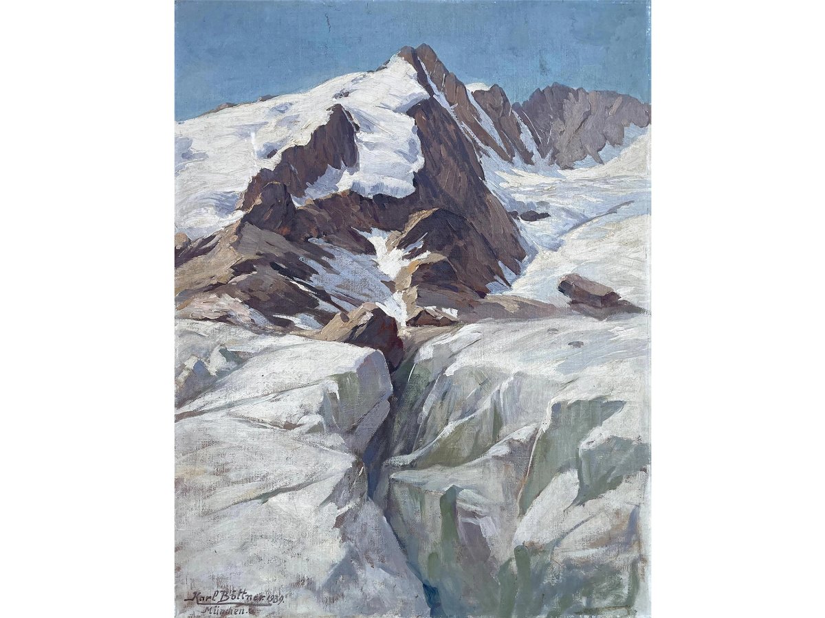 Crepaccio sul Monte Bianco – Karl Böttner, 1939 -photo-3