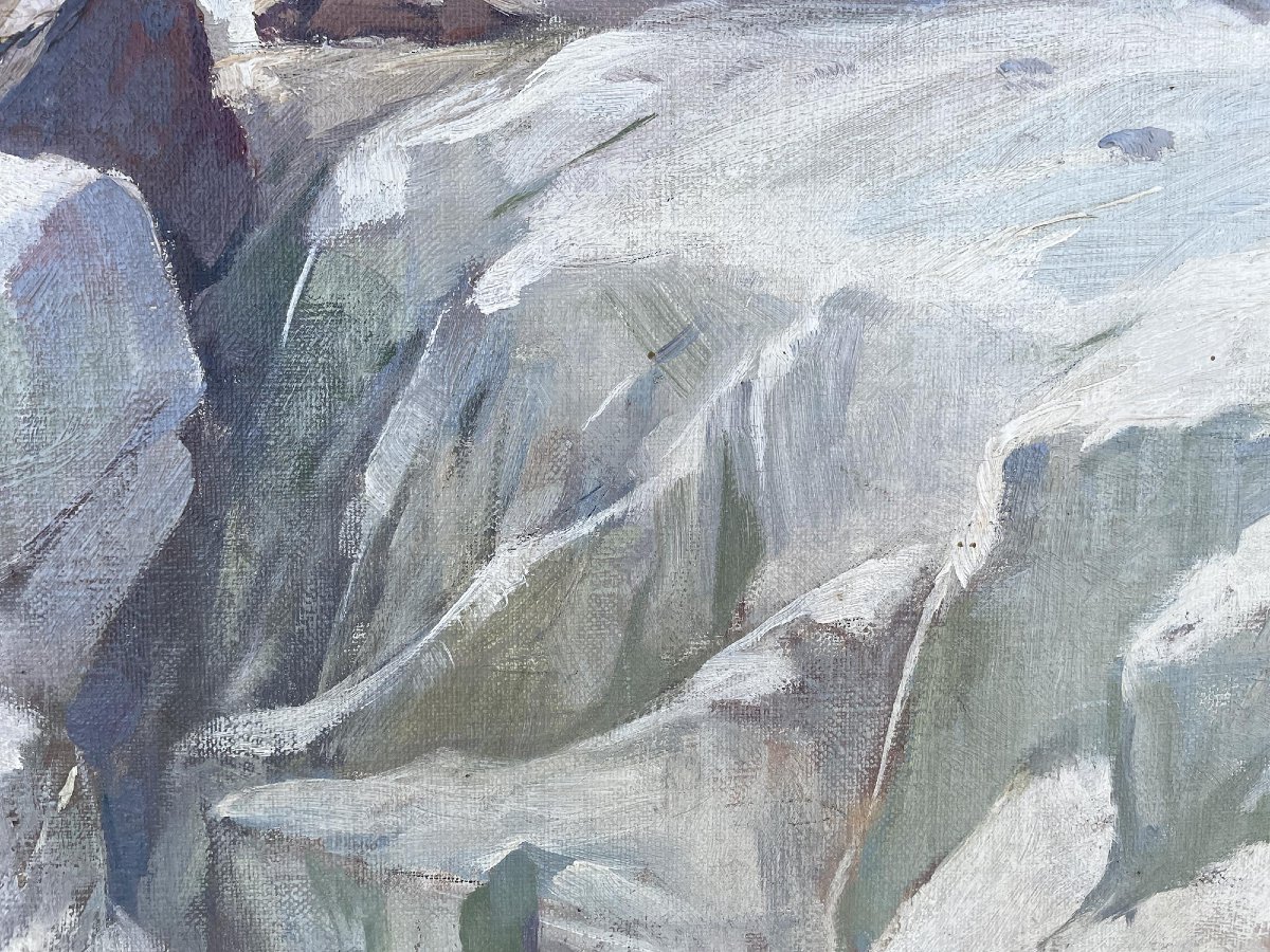 Crepaccio sul Monte Bianco – Karl Böttner, 1939 -photo-2