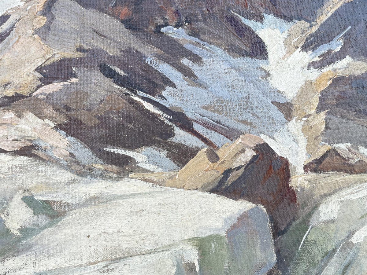 Crepaccio sul Monte Bianco – Karl Böttner, 1939 -photo-6