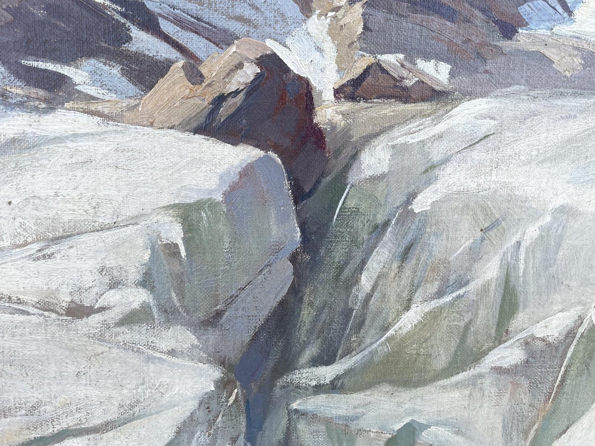 Crepaccio sul Monte Bianco – Karl Böttner, 1939 -photo-7