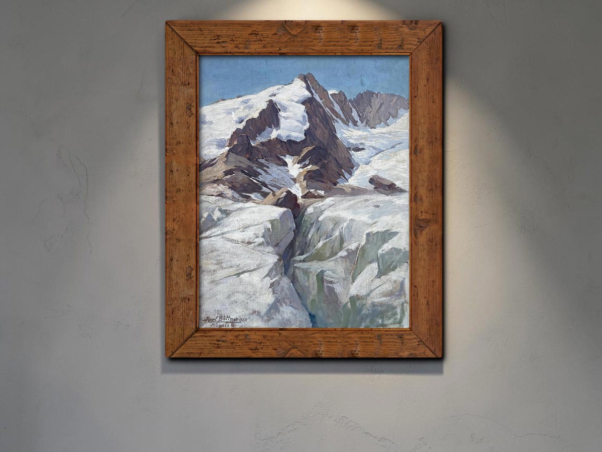 Crepaccio sul Monte Bianco – Karl Böttner, 1939 -photo-8