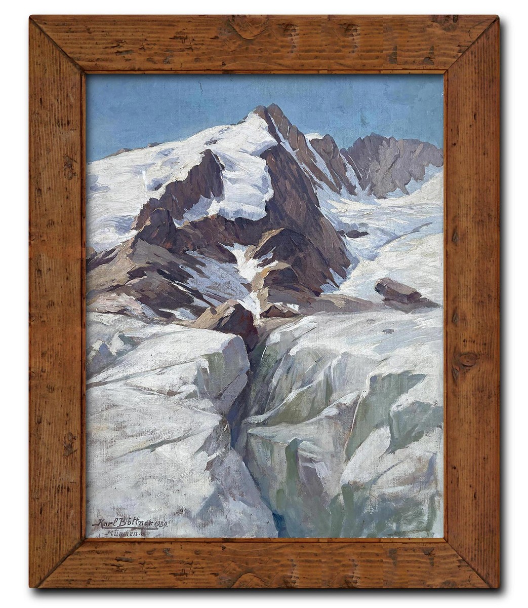 Crepaccio sul Monte Bianco – Karl Böttner, 1939 