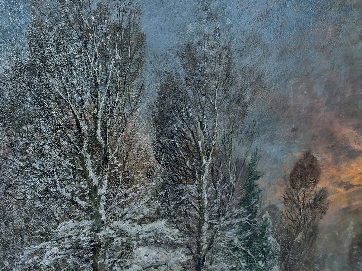 Paesaggio Notturno con Neve -photo-3