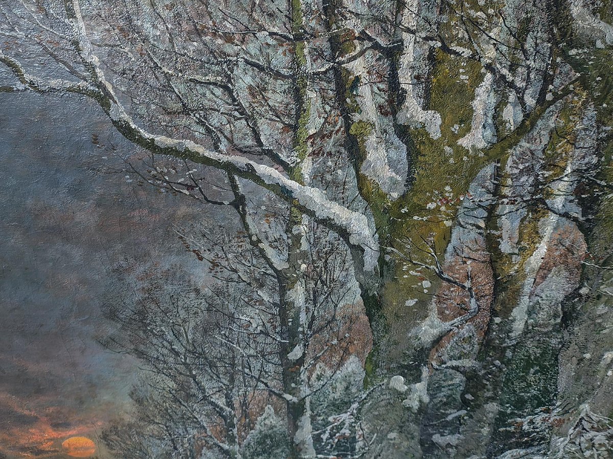 Paesaggio Notturno con Neve -photo-6