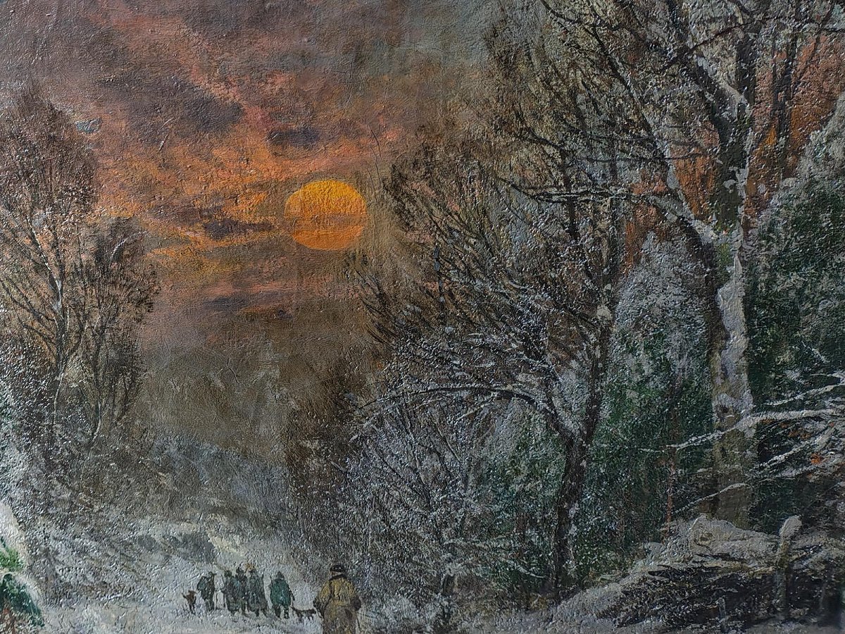 Paesaggio Notturno con Neve -photo-7