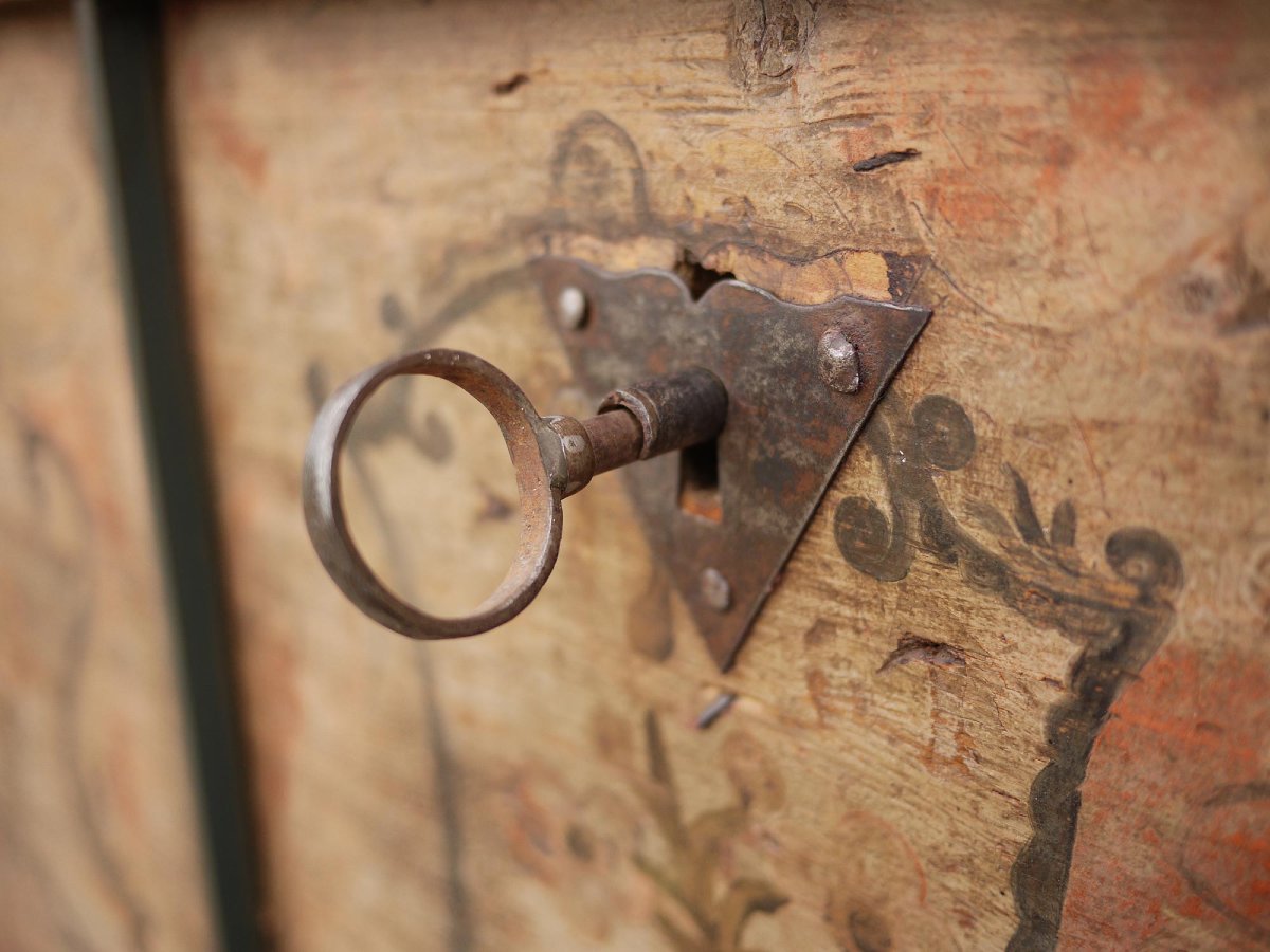 Cassapanca Dipinta – Tirolo 1791-photo-5