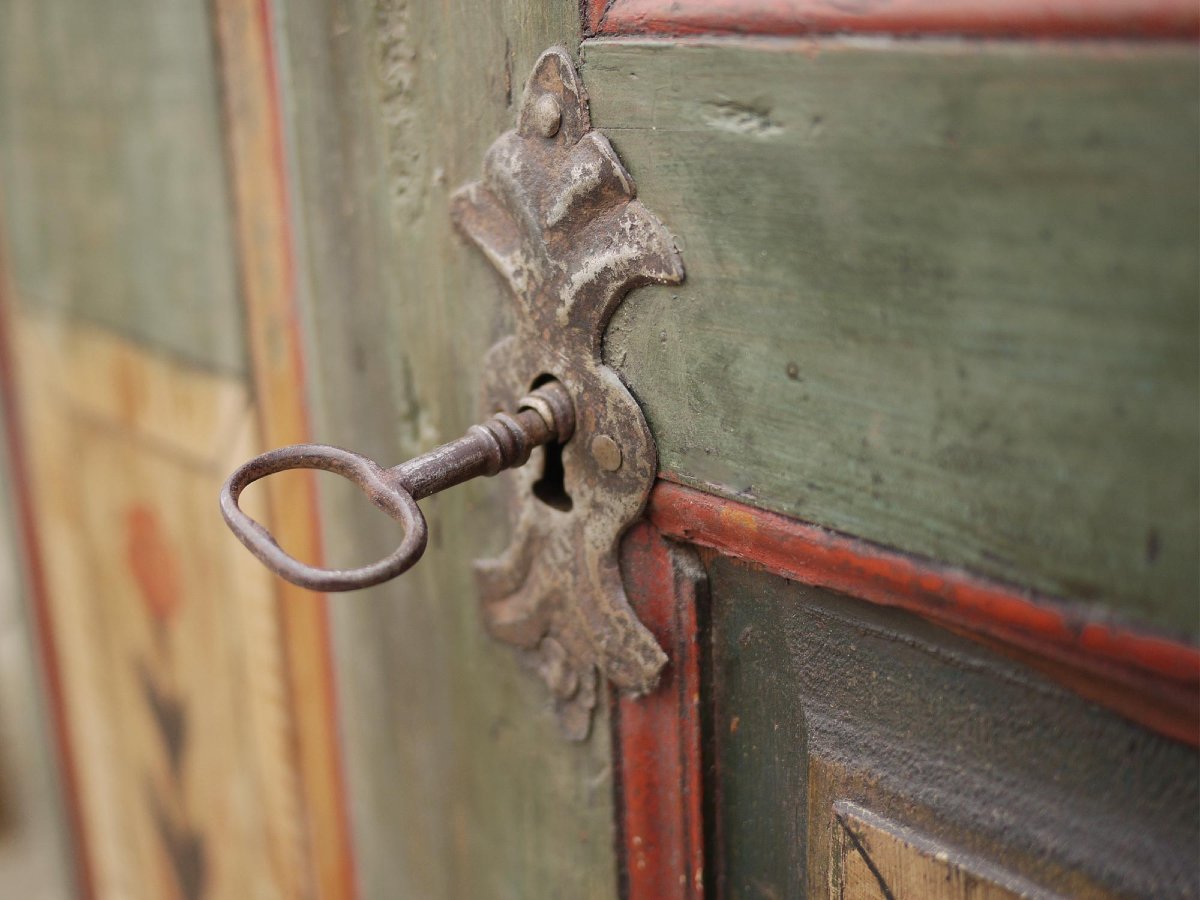 Armadio Dipinto Tirolese -photo-3