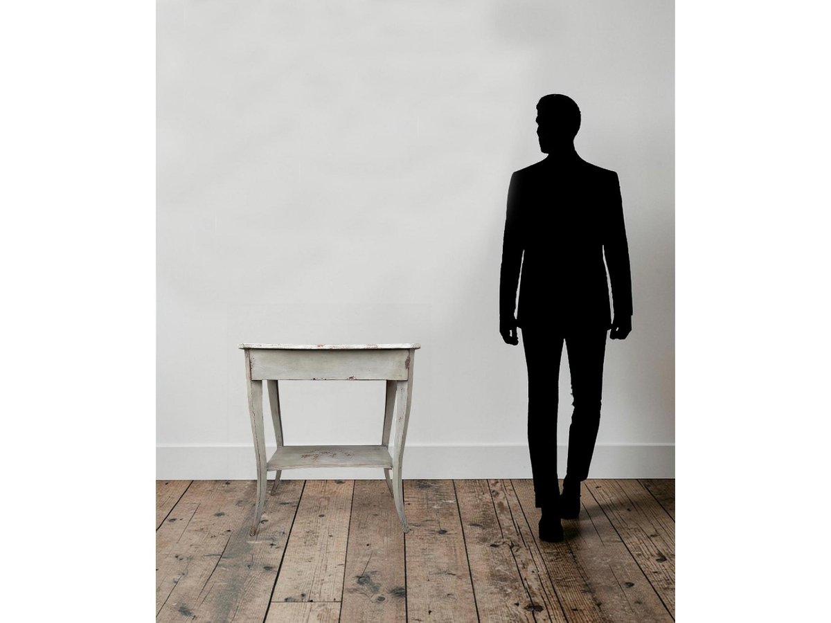 Tavolino Biedermeier Laccato, 1815 circa-photo-2