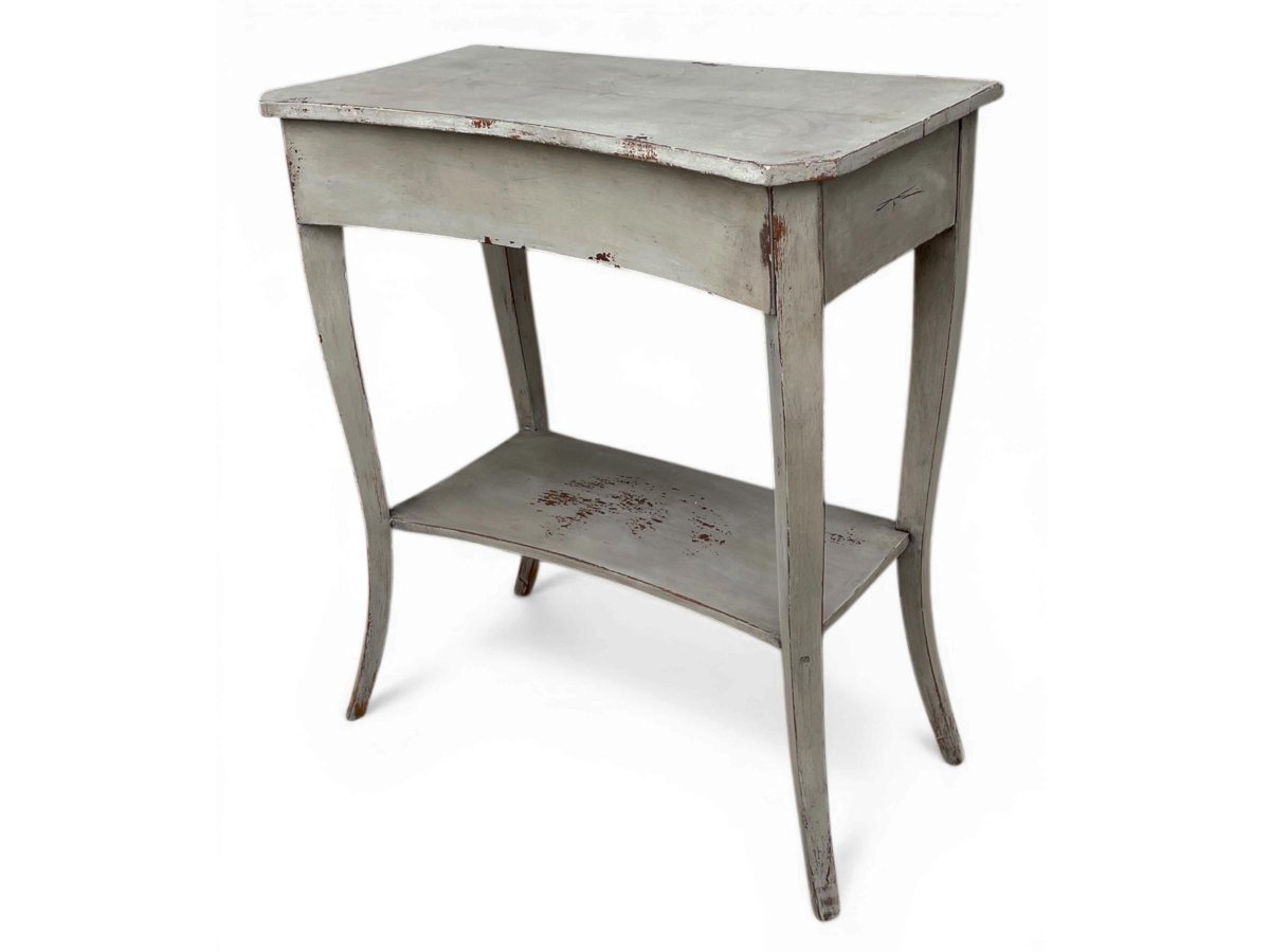 Tavolino Biedermeier Laccato, 1815 circa-photo-4