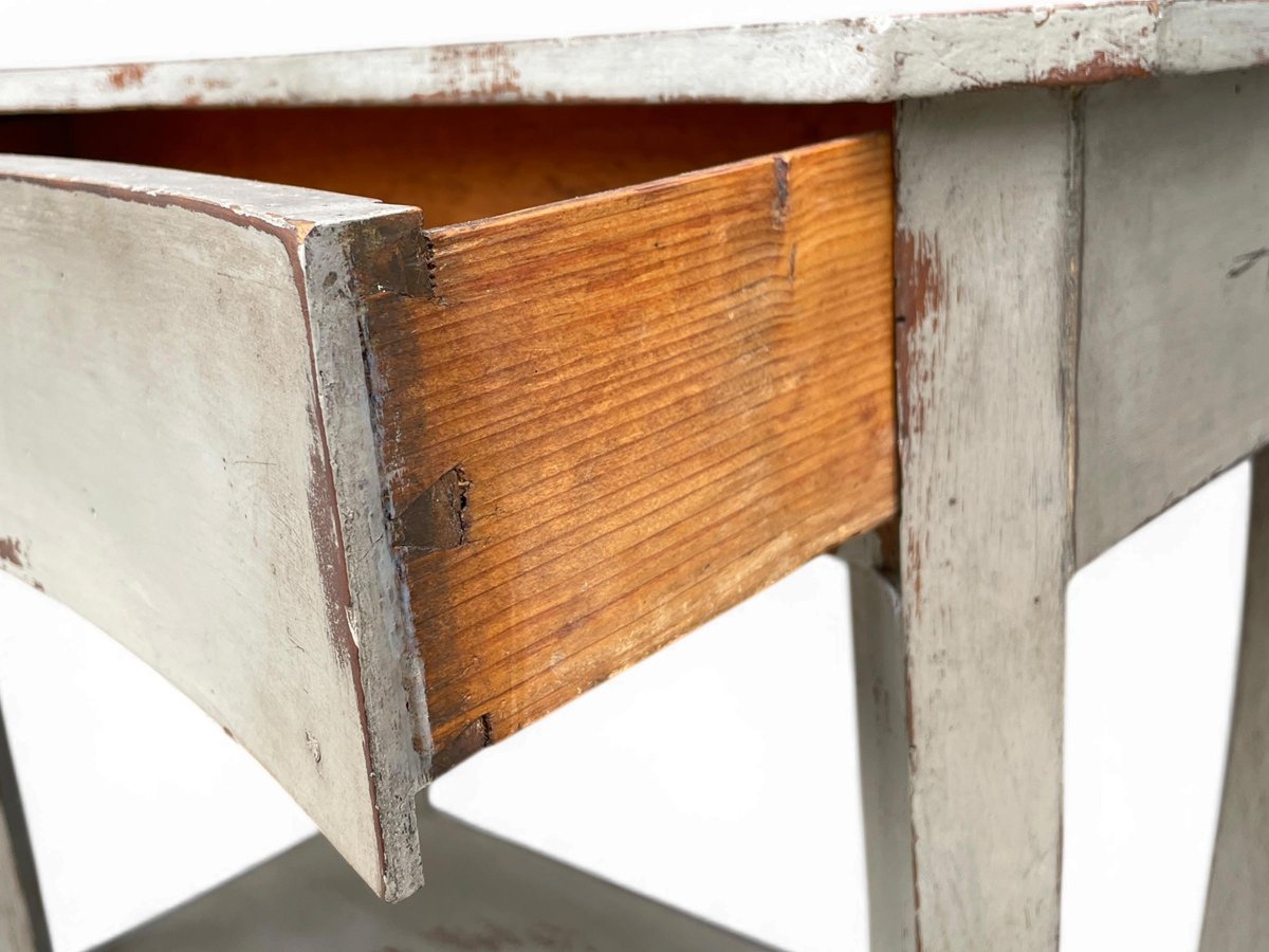 Tavolino Biedermeier Laccato, 1815 circa-photo-4