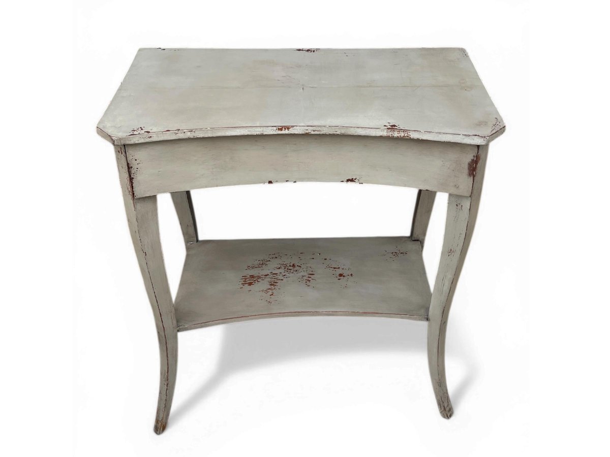 Tavolino Biedermeier Laccato, 1815 circa-photo-5