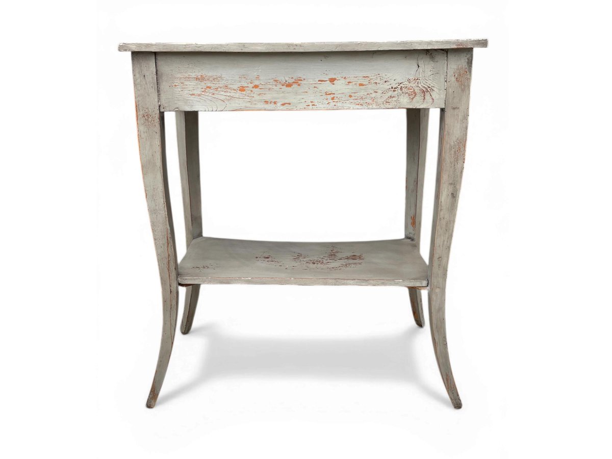 Tavolino Biedermeier Laccato, 1815 circa-photo-7