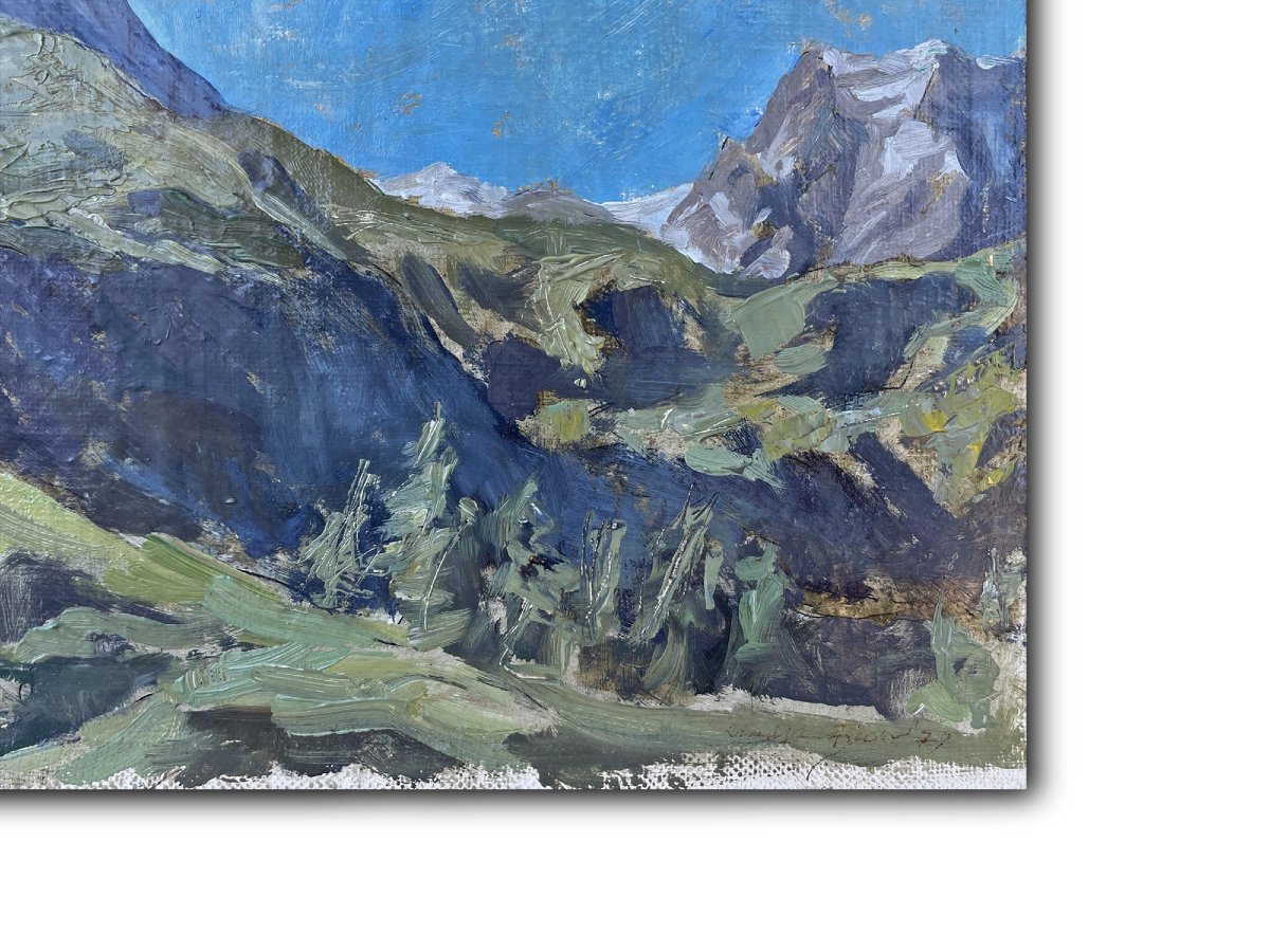 Quadro Paesaggio Montano-photo-1
