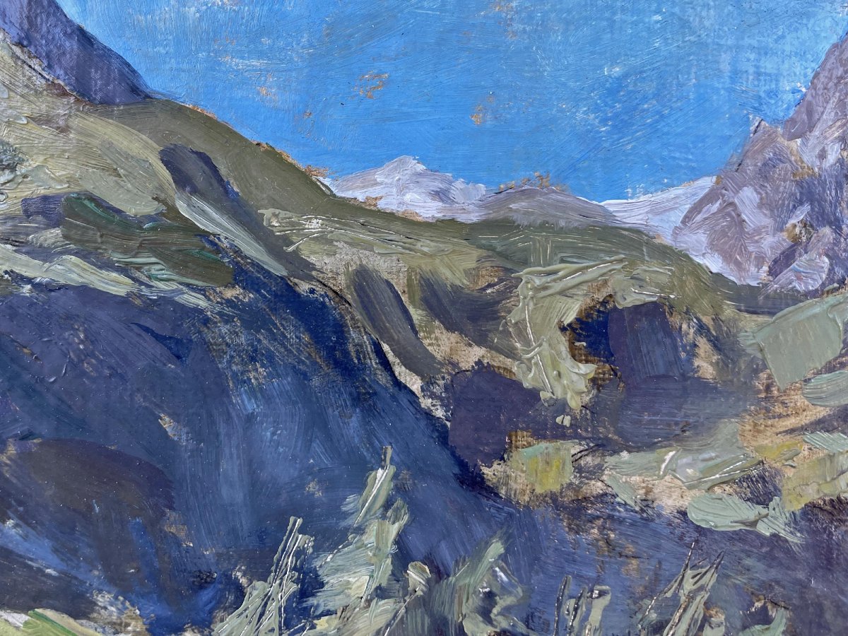 Quadro Paesaggio Montano-photo-3