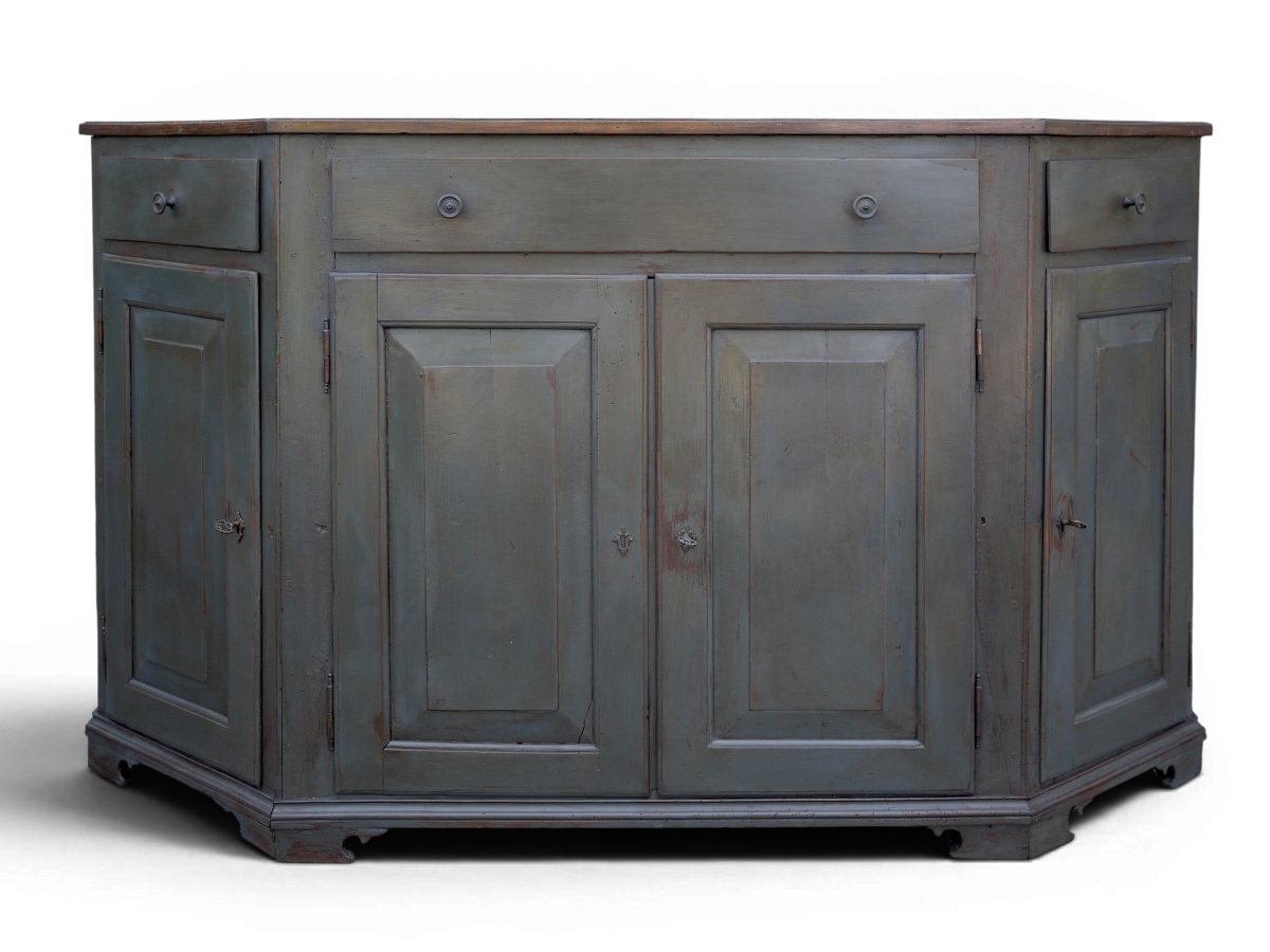 Credenza Italiana dipinta a quattro porte