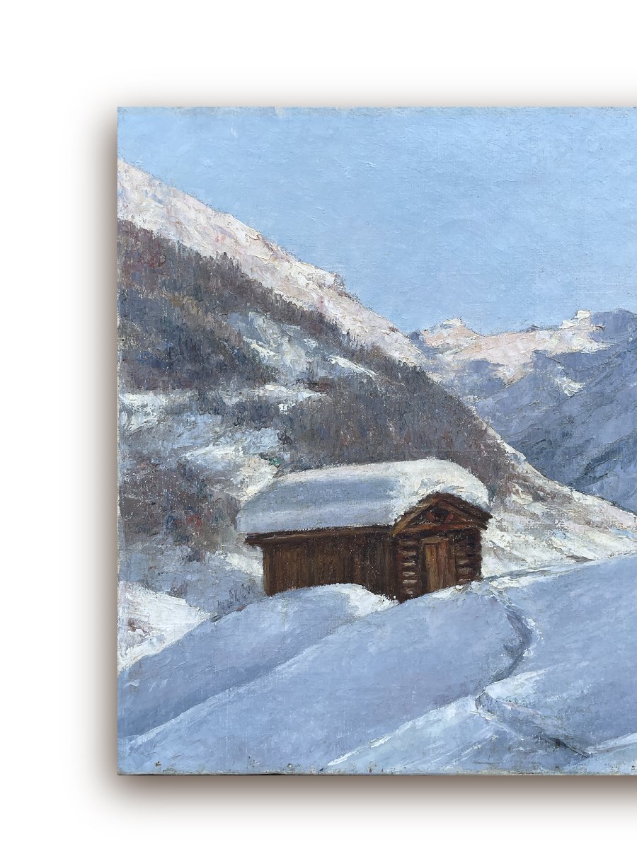 Paesaggio Innevato, Kloster Cavadurli, Silvretta, Svizzera-photo-7