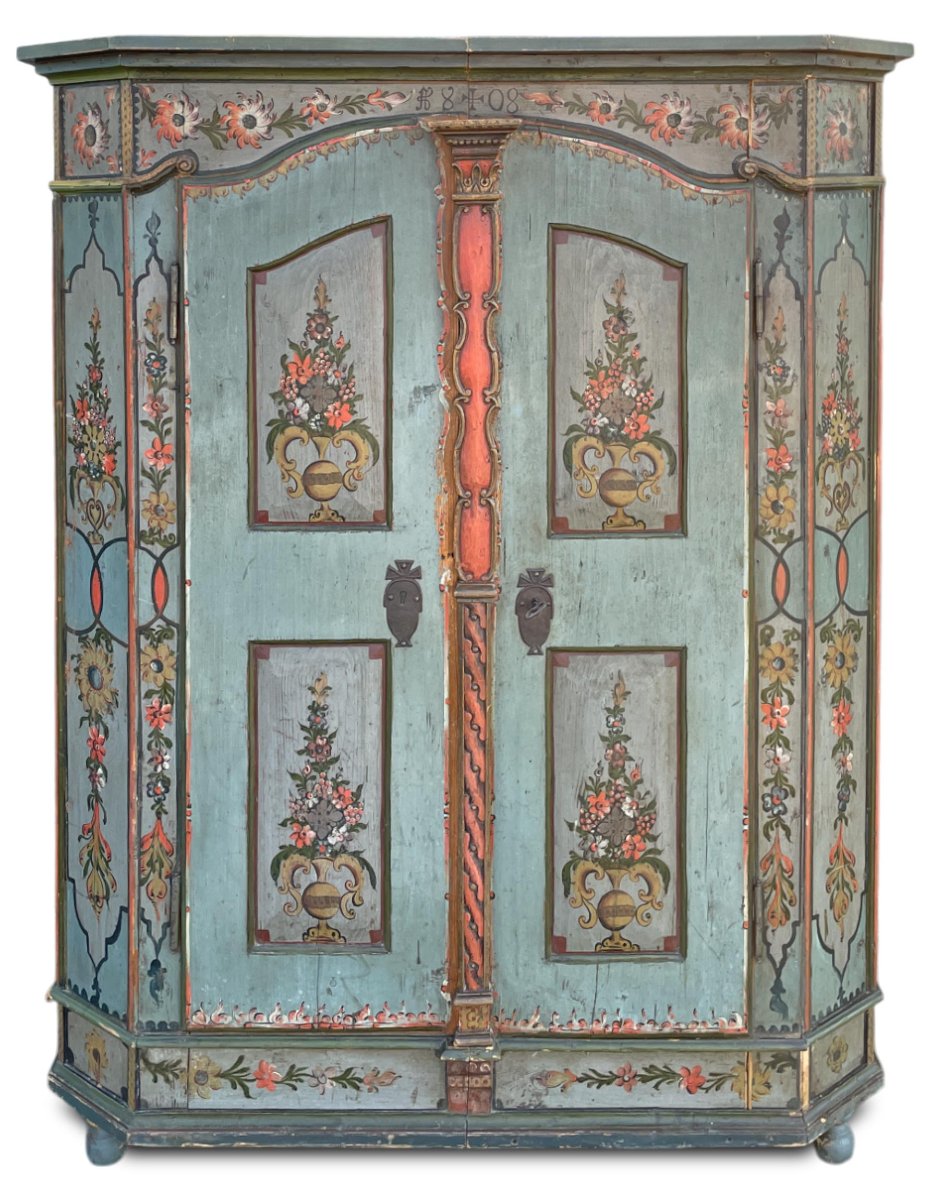 Armadio Dipinto datato 1808