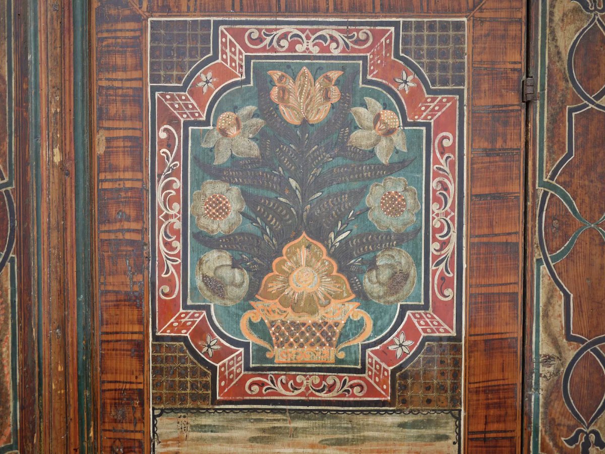 Armadio Dipinto Tirolese  -photo-2