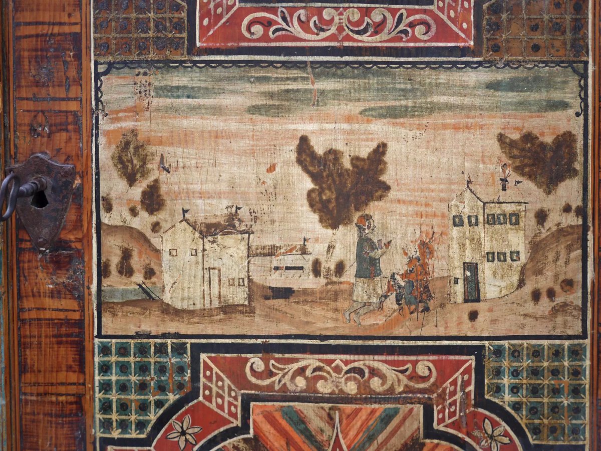 Armadio Dipinto Tirolese  -photo-3
