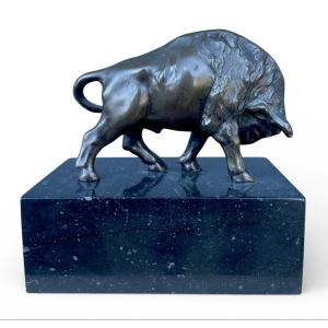 Statua di Bisonte in Bronzo