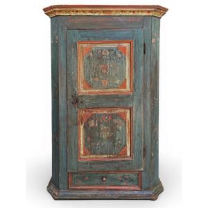Armadio Dipinto Tirolese datato 1801