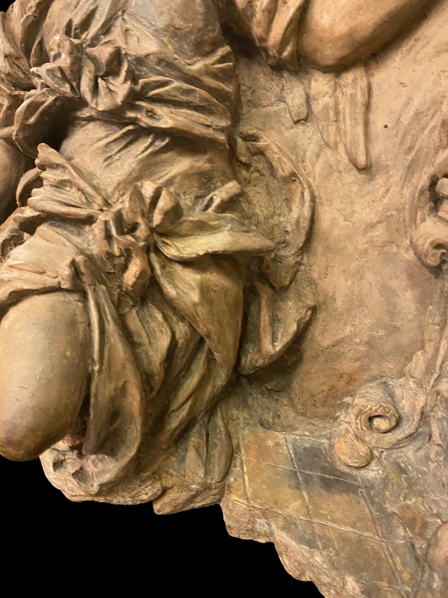 Scultura in terracotta raffigurante l'Annunciazione-photo-4