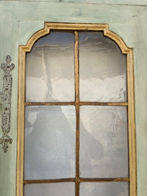 Porta in lacca bifacciale con telaio sagomato-photo-2