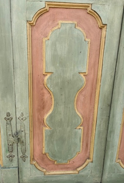 Porta in lacca bifacciale con telaio sagomato-photo-3