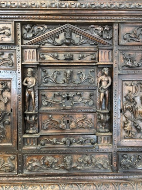 Mobile a bambocci genovese in noce-photo-2