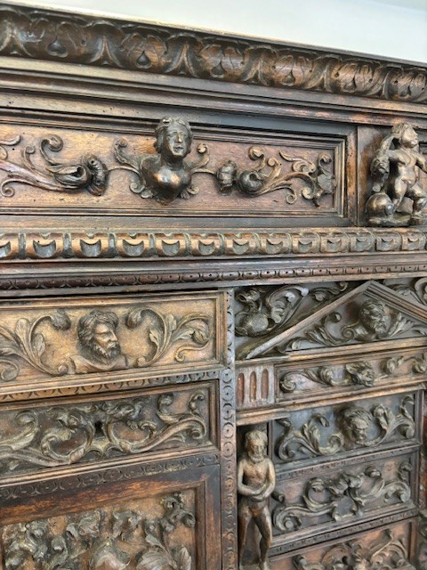 Mobile a bambocci genovese in noce-photo-4