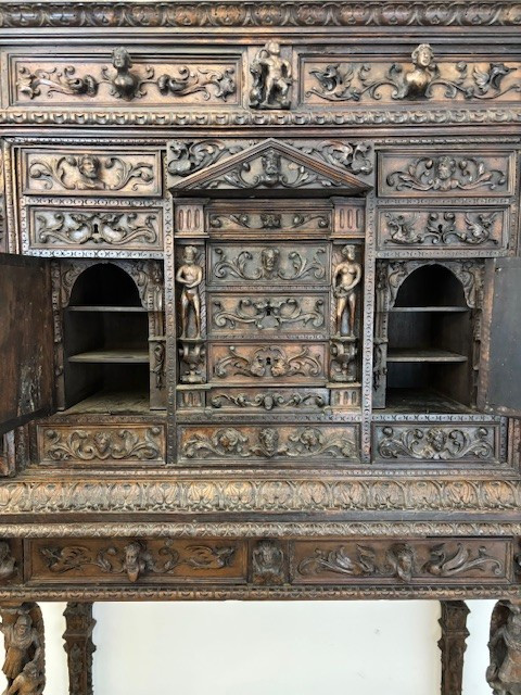 Mobile a bambocci genovese in noce-photo-3