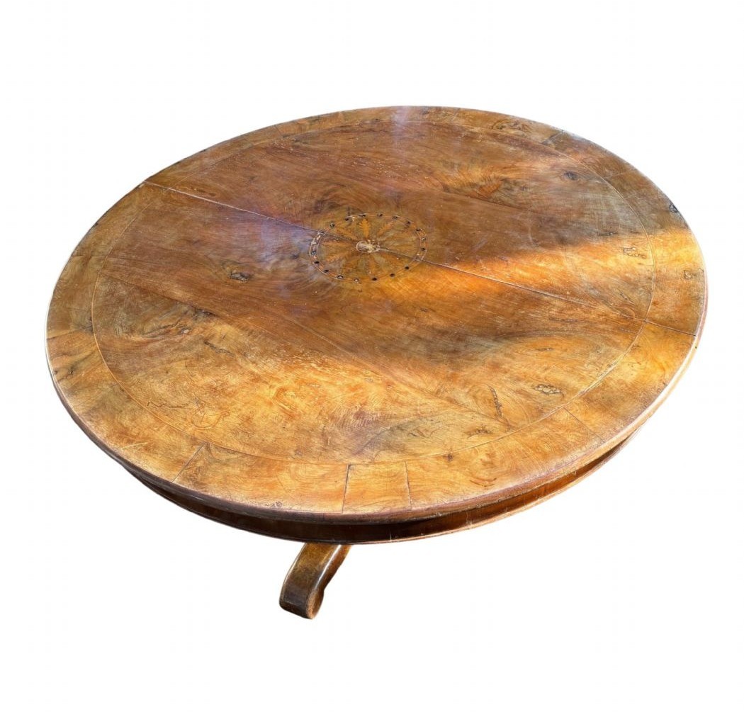 Tavolo emiliano in noce allungabile  -photo-2