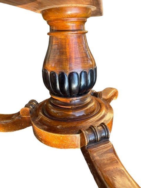 Tavolo emiliano in noce allungabile  -photo-4