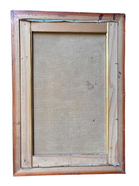 Dipinto olio su tela raffigurante  uno scorcio di Venezia firmato E. Zeno-photo-3