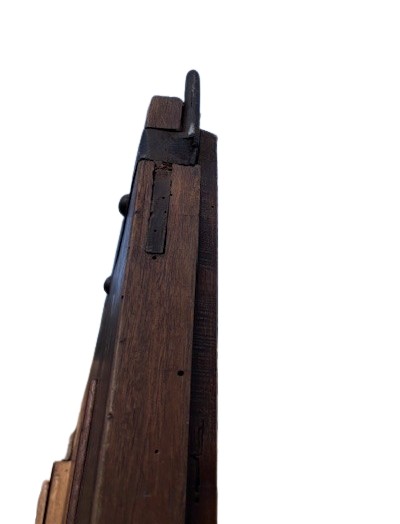 Coppia di porte in noce di provenienza lombarda-photo-1