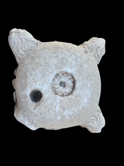 Coppia di capitelli figurati in pietra leccese-photo-3