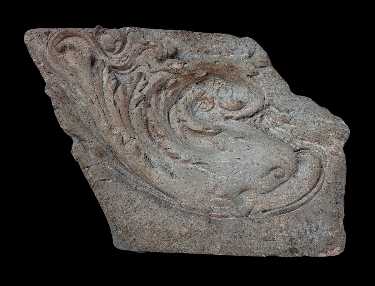 Formella in terracotta