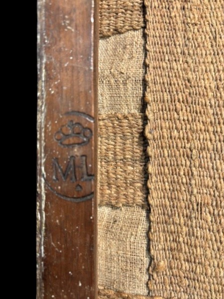 Panchetto neoclassico coi punzoni di Maria Luigia per il  Palazzo di Colorno -photo-3