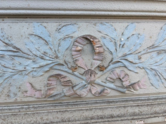 Grande porta francese con retro con specchi-photo-2