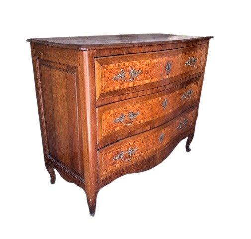 Cassettone parmigiano in noce-photo-2