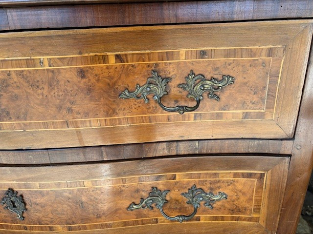 Cassettone parmigiano in noce-photo-4