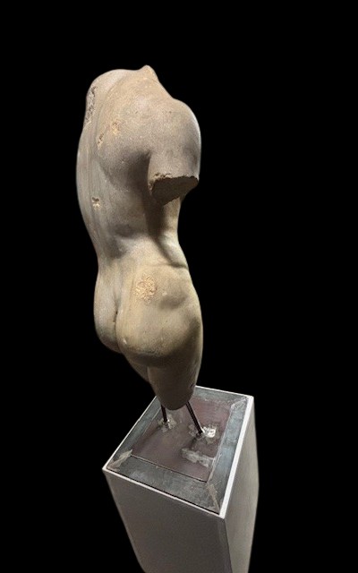 Torso in marmo venato-photo-4