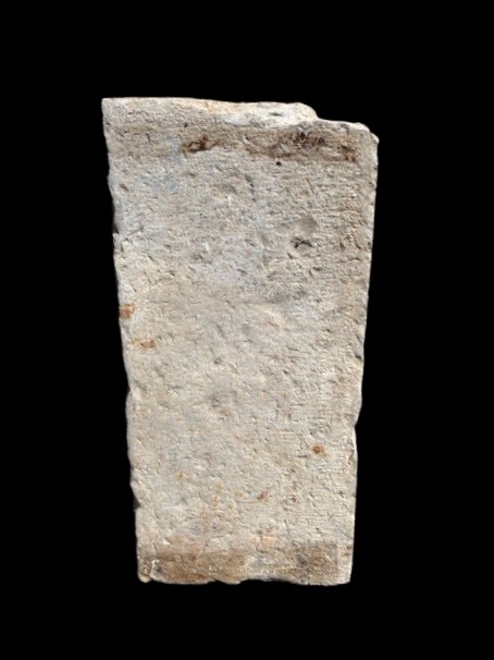 Frammento di fregio veneziano  in marmo bianco d'Istria-photo-4