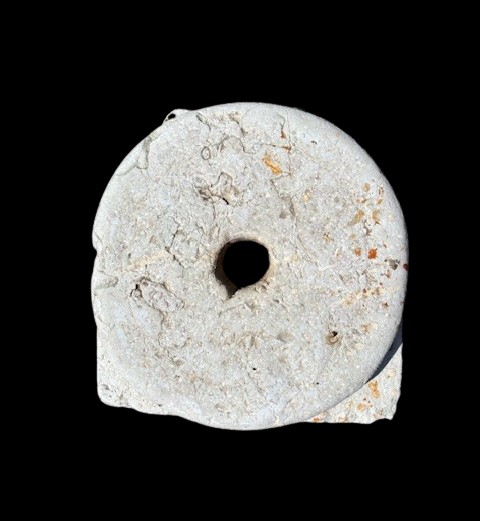 basamento veneziano  di colonna in marmo bianco d'Istria -photo-4