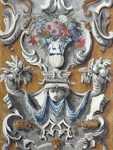 Coppia di dipinti su tela-photo-1