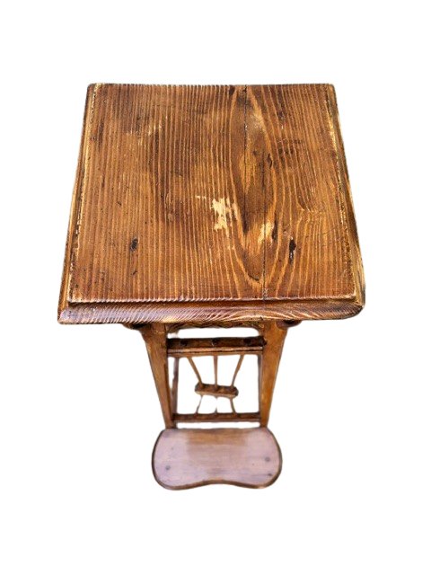 trespolo in legno intagliato-photo-4